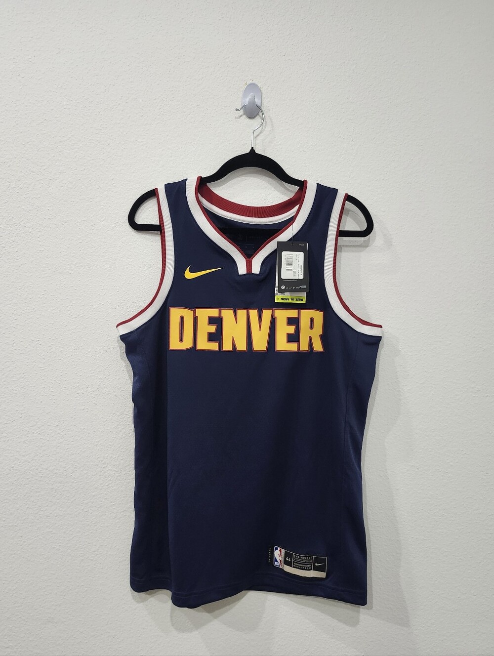 Nike Denver Nuggets Icon Edition Dri-FIT NBA Swingman Jersey Men's Size M 44 NwT